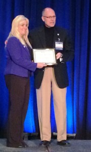Erin rcvg advocacy 2015 award from Larry0