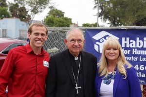 Chris Untiet, Archbishop Gomez, Erin Rank