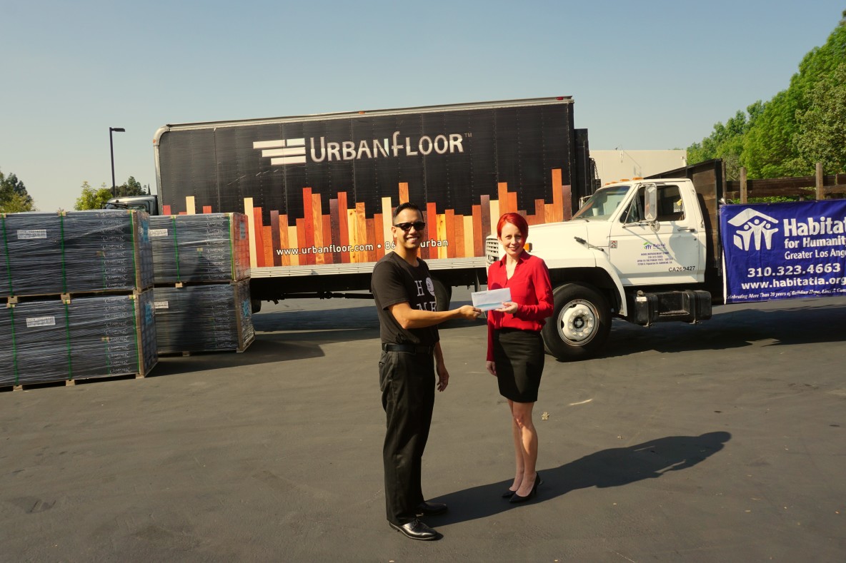 Urban Floor to Supply New Habitat for Humanity of Greater Los Angeles