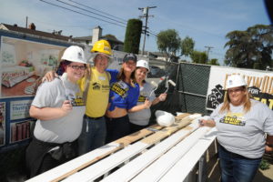 Bob Johnson (2nd from left) Volunteer since 2003.