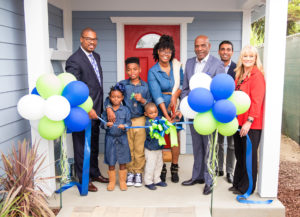 Denise Harris, partner homeowner of Habitat LA's 800th Home in Los Angeles