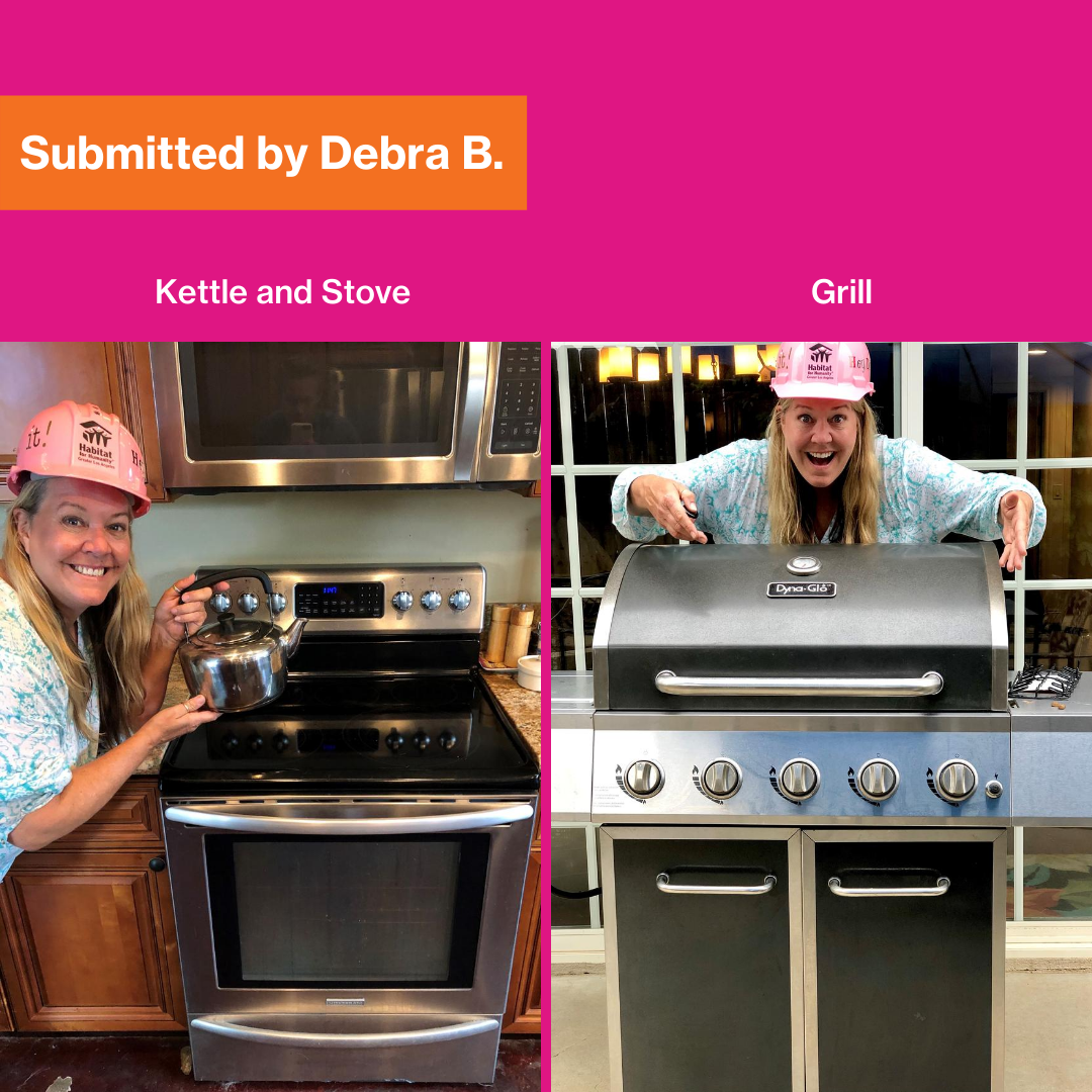 Found It At The ReStore Contestant- stove and grill