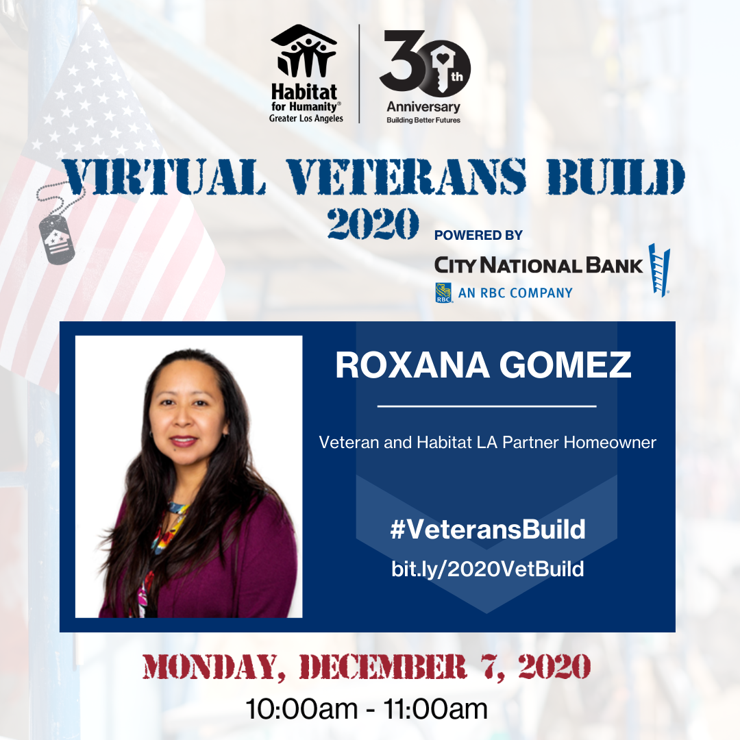 graphic for panel speaker, Roxana Gomez