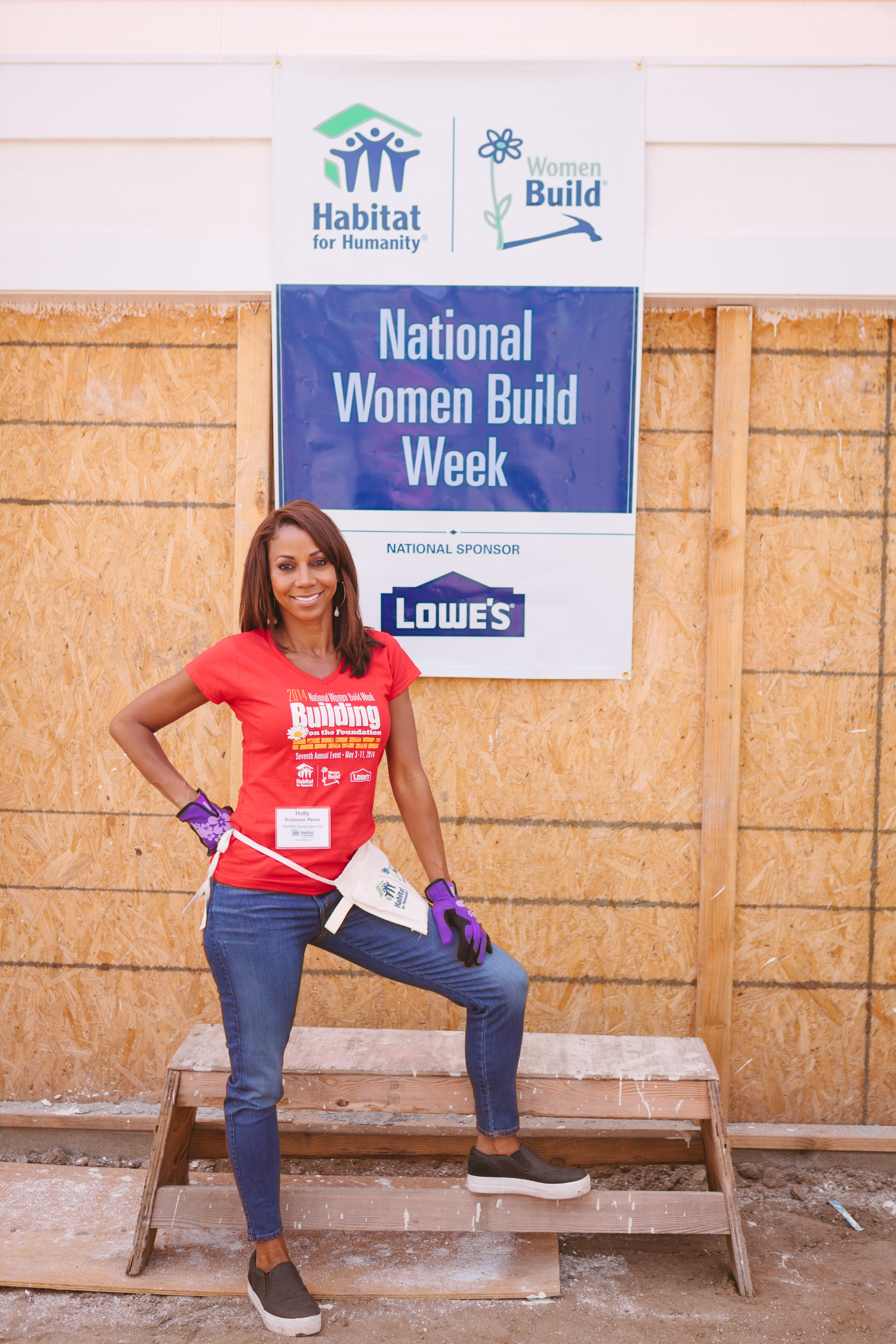 National Women Build Week Spokesperson Volunteers to Build ... National Women Build Week Spokesperson Volunteers to Build ...